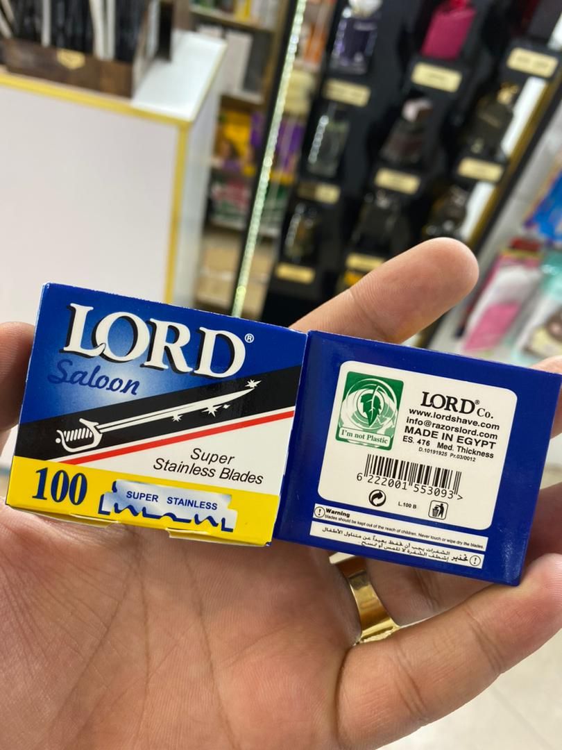 نیم تیغ لرد LORD بسته 100 عددی